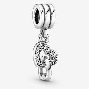 Pandora Interlocking hearts dangle charm